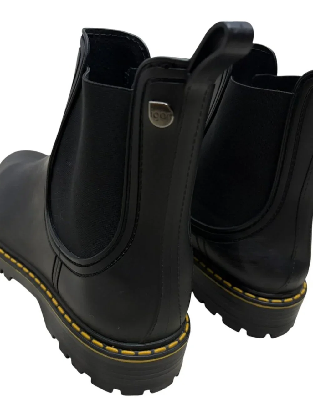IGOR Rain Boots Waterproof Rubber Designer Shoes Womens 9 US